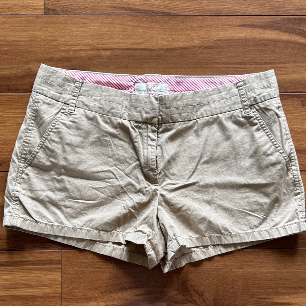 J.Crew Tan Chino Shorts 10